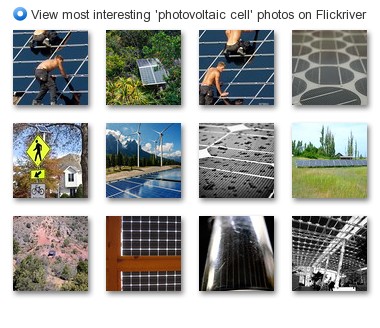 View most interesting 'photovoltaic cell' photos on Flickriver