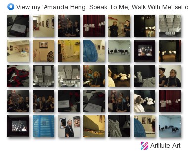 View more photos of 'Amanda Heng: Speak To Me, Walk With Me' 