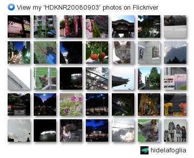hidelafoglia - View my 'HDKNR20080903' photos on Flickriver
