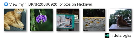 hidelafoglia - View my 'HDKNR20080920' photos on Flickriver
