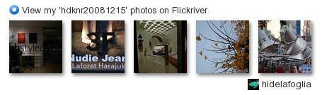 hidelafoglia - View my 'hdknr20081215' photos on Flickriver