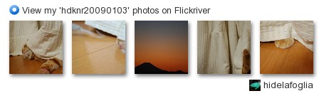 hidelafoglia - View my 'hdknr20090103' photos on Flickriver