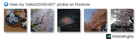hidelafoglia - View my 'hdknr20090407' photos on Flickriver