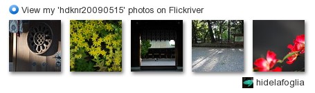 hidelafoglia - View my 'hdknr20090515' photos on Flickriver