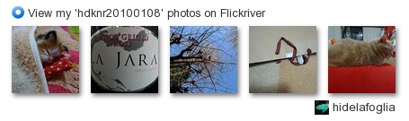 hidelafoglia - View my 'hdknr20100108' photos on Flickriver