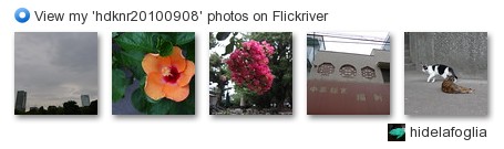 hidelafoglia - View my 'hdknr20100908' photos on Flickriver