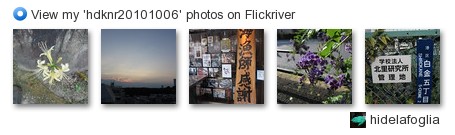 hidelafoglia - View my 'hdknr20101006' photos on Flickriver