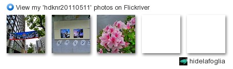hidelafoglia - View my 'hdknr20110511' photos on Flickriver